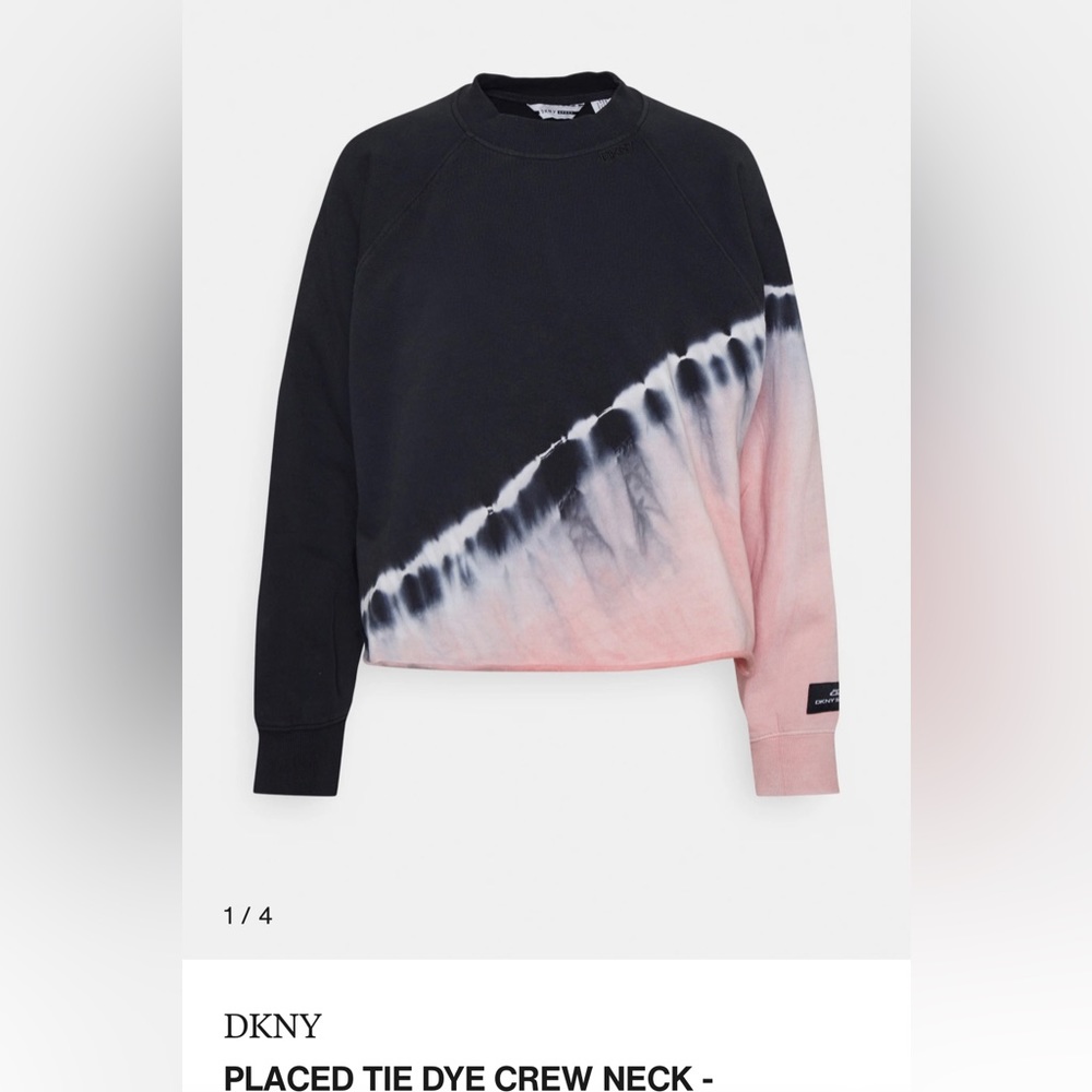 DKNY Sport 3/4 length sleeves crew neck